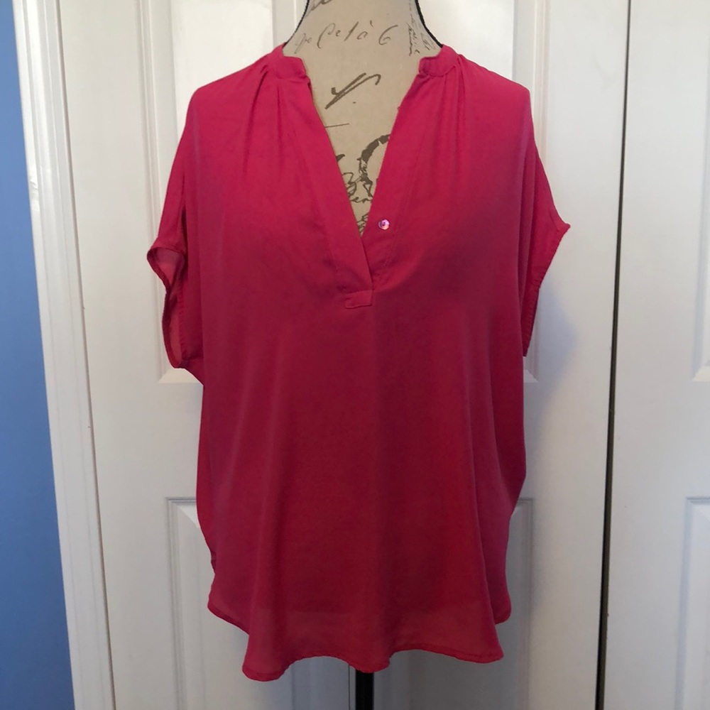 Pink blouse